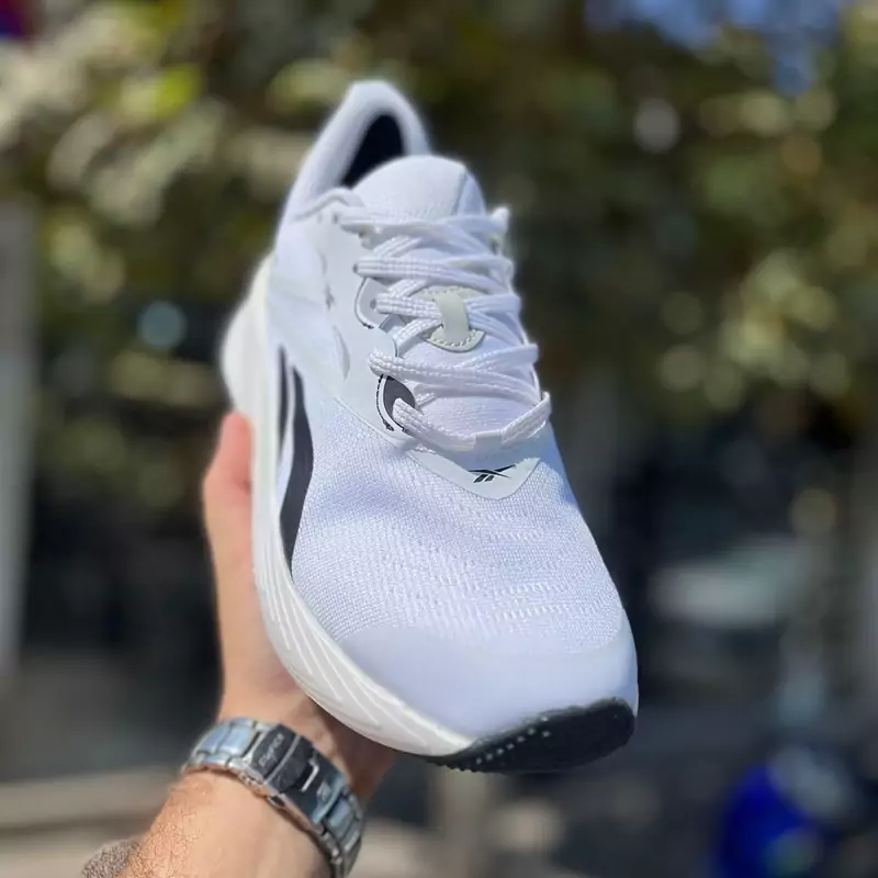 کفش رانینگ ریباک مدل Flyknit مخصوص رانینگ و باشگاه سفید