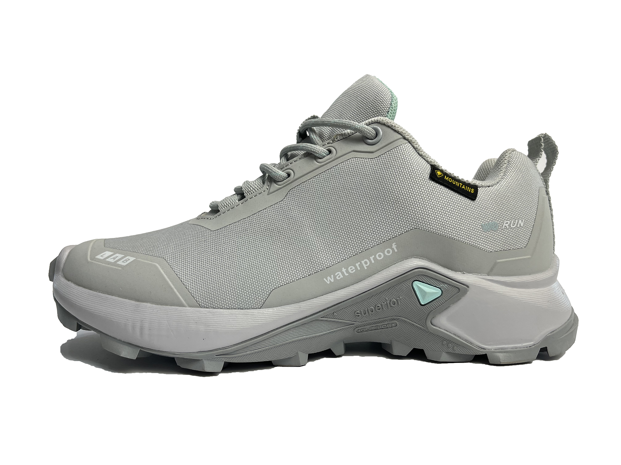 کفش روزمره آی رانر مدل واتر پروف Waterproof طوسی