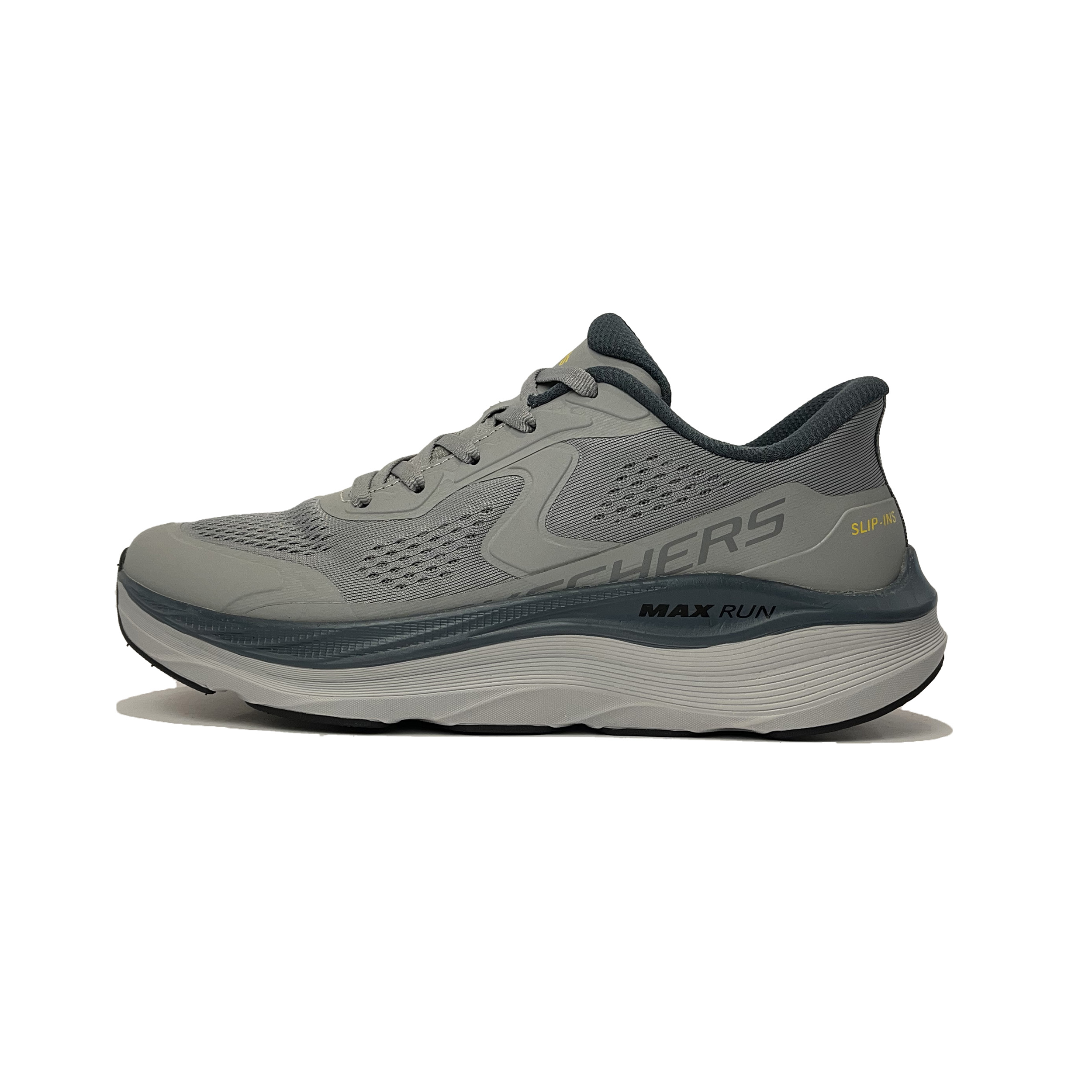 کفش پیاده روی اسکیچرز مکس ران Max Run طوسی کد A256